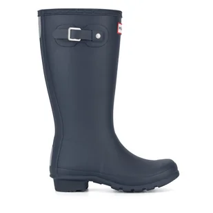 Kalosze Hunter JFT6000RMA-NVY Granatowy - Buty dla dziewczynek - miniaturka - grafika 1