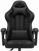 Fotele gamingowe - Fotel gamingowy Hell's Chair HC- 1004 BLACK TKANINA - miniaturka - grafika 1