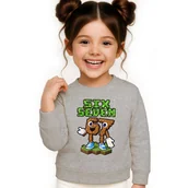 Bluzy dla dziewczynek - BLUZA DZIECIĘCA 67 SIX SEVEN VIRAL DLA CHŁOPCA DZIEWCZYNKI 146-152 - miniaturka - grafika 1