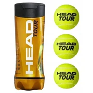 Tenis ziemny - Piłki do tenisa ziemnego Head Tour x3 - miniaturka - grafika 1