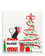 Dekoracje i nakrycia stołu na imprezę - Świąteczne serwetki stołowe Renova 20szt - miniaturka - grafika 1