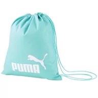 Plecaki worki - Worek na buty Puma Phase Gym Sack niebieski 74943 55 - miniaturka - grafika 1