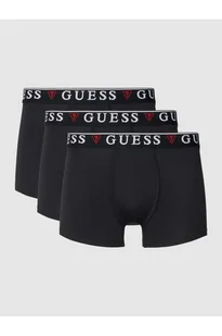 Obcisłe bokserki z elastycznym pasem w zestawie 3 szt. model BRIAN HERO - Guess - Majtki damskie - miniaturka - grafika 1