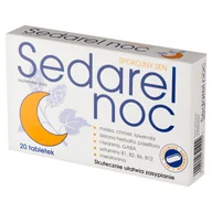 Układ nerwowy - Sedarel Noc, 20 tabletek - miniaturka - grafika 1