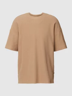 Koszulki męskie - T-shirt z imitacji dzianiny model ‘BERKELEY’ - grafika 1