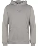Bluzy męskie - FILA Męska bluza z kapturem BELTINCI Hoody, Gull, XXL - miniaturka - grafika 1