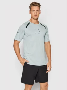 Koszulki męskie - Nike T-Shirt Tech Pack CU3764 Szary Standard Fit - grafika 1