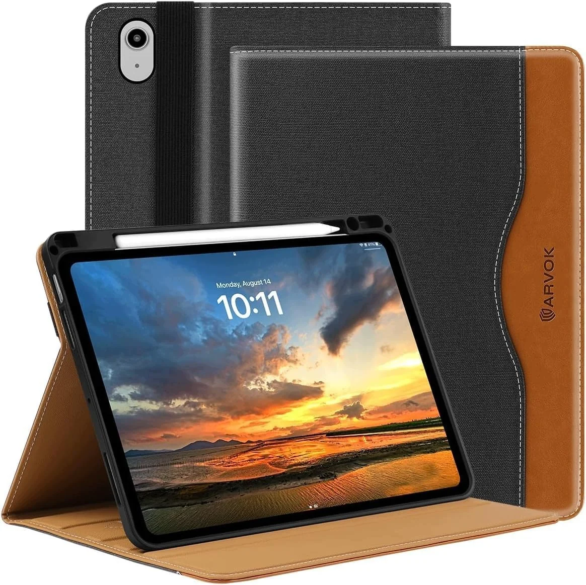 ETUI 11 CALI OCHRONNE SKÓRZANE FUNKCYJNE ETUI TABLET UNIWERSALNE MOCNE
