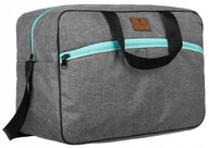 Walizki - Pojemna torba podróżna z uchwytem na walizkę — Peterson - miniaturka - grafika 1