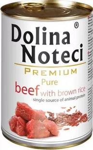 Dolina Noteci Premium Pure Wołowina 800g - Mokra karma dla psów - miniaturka - grafika 1