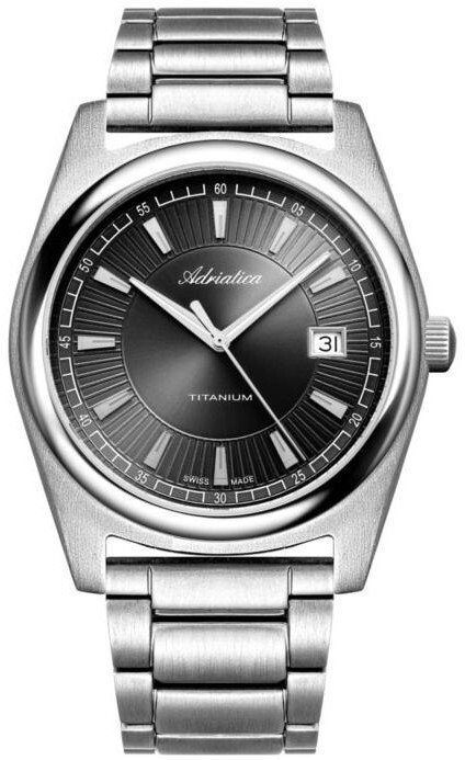 Zegarek męski Adriatica A8319.4116Q szary