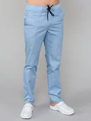 Odzież medyczna - Spodnie męskie ELDAN DZIANINA - miniaturka - grafika 1