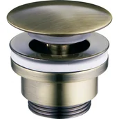 Korki do umywalek - Mexen korek klik-klak uniwersalny mosiądz antyczny - 79930-40 - miniaturka - grafika 1