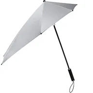 Parasole - Impliva STORMaxi aerodynamiczny parasol sztormowy, otwór ręczny, wiatroszczelny, Ø 92 cm, srebrny - miniaturka - grafika 1