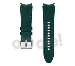 Samsung Hybrid Leather 20mm S/M zielony ET-SHR88SGEGEU - Akcesoria do zegarków - miniaturka - grafika 1