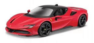FERRARI SF90 Stradale 1:18 model BBURAGO 18-16015 - Kolekcjonerskie modele pojazdów - miniaturka - grafika 1