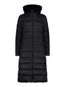 Kurtki damskie - CMP Płaszcz pikowany w kolorze czarnym - miniaturka - grafika 1