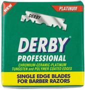 Brzytwy fryzjerskie - Derby żyletki do brzytwy 100szt. - miniaturka - grafika 1