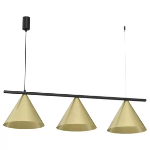 Lampa wisząca CAPITAL CZARNY-ZŁOTY 3XGX53 - Lampy sufitowe - miniaturka - grafika 1