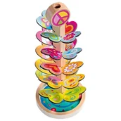 Zabawki kreatywne - Kaskada Dźwięków drewniana Wieża Muzyczna - zabawka - miniaturka - grafika 1