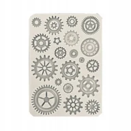 Akcesoria i części do ekspresów do kawy - Stamperia Foremka silikonowa A5 Sir Vagabond in Fantasy World Gears (KACMA5 - miniaturka - grafika 1