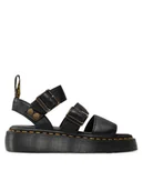 Sandały damskie - Dr. Martens Sandały Gryphon Quad 25720001 Czarny - miniaturka - grafika 1