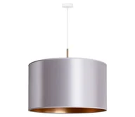 Lampy sufitowe - Duolla - Żyrandol na lince CANNES 1xE27/15W/230V śr. 50 cm srebrny/miedź - miniaturka - grafika 1