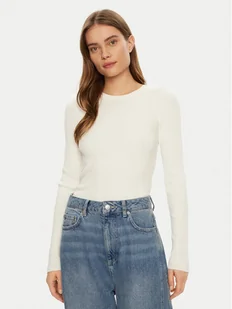 JJXX Sweter Jodi 12250072 Biały Slim Fit - Swetry damskie - miniaturka - grafika 1