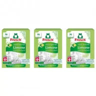 Środki do zmywarek - Frosch Tabletki do zmywarek Classic limonkowe zestaw 3 x 70 szt. - miniaturka - grafika 1