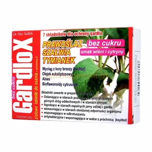 S-Lab GARDLOX Bez cukru 16 tabl 8075711 - Suplementy naturalne - miniaturka - grafika 1