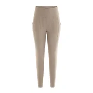 Legginsy - Damskie Legginsy GUESS NEW DELMA LEGGING 4/4 V3YB18KBOA2-A90I – Szary - miniaturka - grafika 1