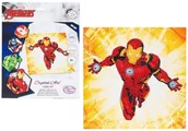 Układanki dla dzieci - Pro Kids Diamentowa mozaika Iron Man 18x18cm - miniaturka - grafika 1