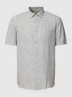 Koszule męskie - Koszula casualowa ze wzorem w paski i kołnierzykiem typu button down - miniaturka - grafika 1