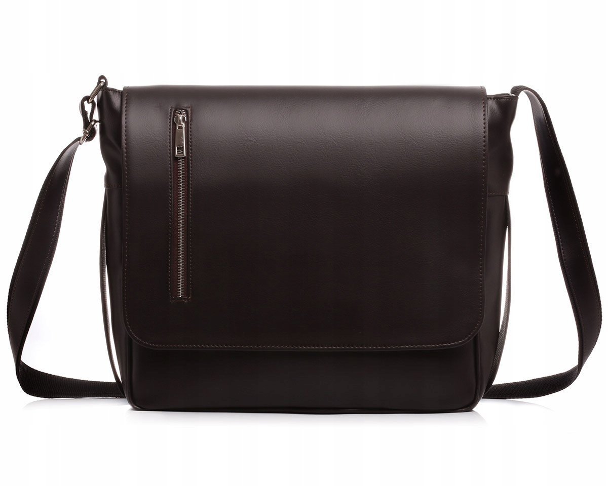 Brązowa Torba Męska Na Dokumenty Solome Nevada