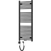 Grzejniki łazienkowe - Mexen Ares grzejnik elektryczny 1200 x 500 mm, 500 W, czarny - W102-1200-500-6500-70 - miniaturka - grafika 1