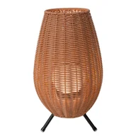 Lampy stojące - Lucide Colin 03843/36/72 lampa stołowa lampka IP44 1x3W LED 3000 drewniana - miniaturka - grafika 1