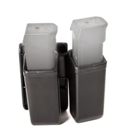 Pistolety ASG - Obrotowa kabura plastikowa MH-MH-44 na dwa magazynki 9 mm Luger - miniaturka - grafika 1