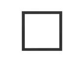 Klawisze i ramki - Kontakt Simon Ramka pojedyncza matrix SIMON 100 czarny mat - miniaturka - grafika 1