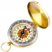 Kompasy - Kompas Kieszonkowy Busola Turystyczny Zamykany - miniaturka - grafika 1