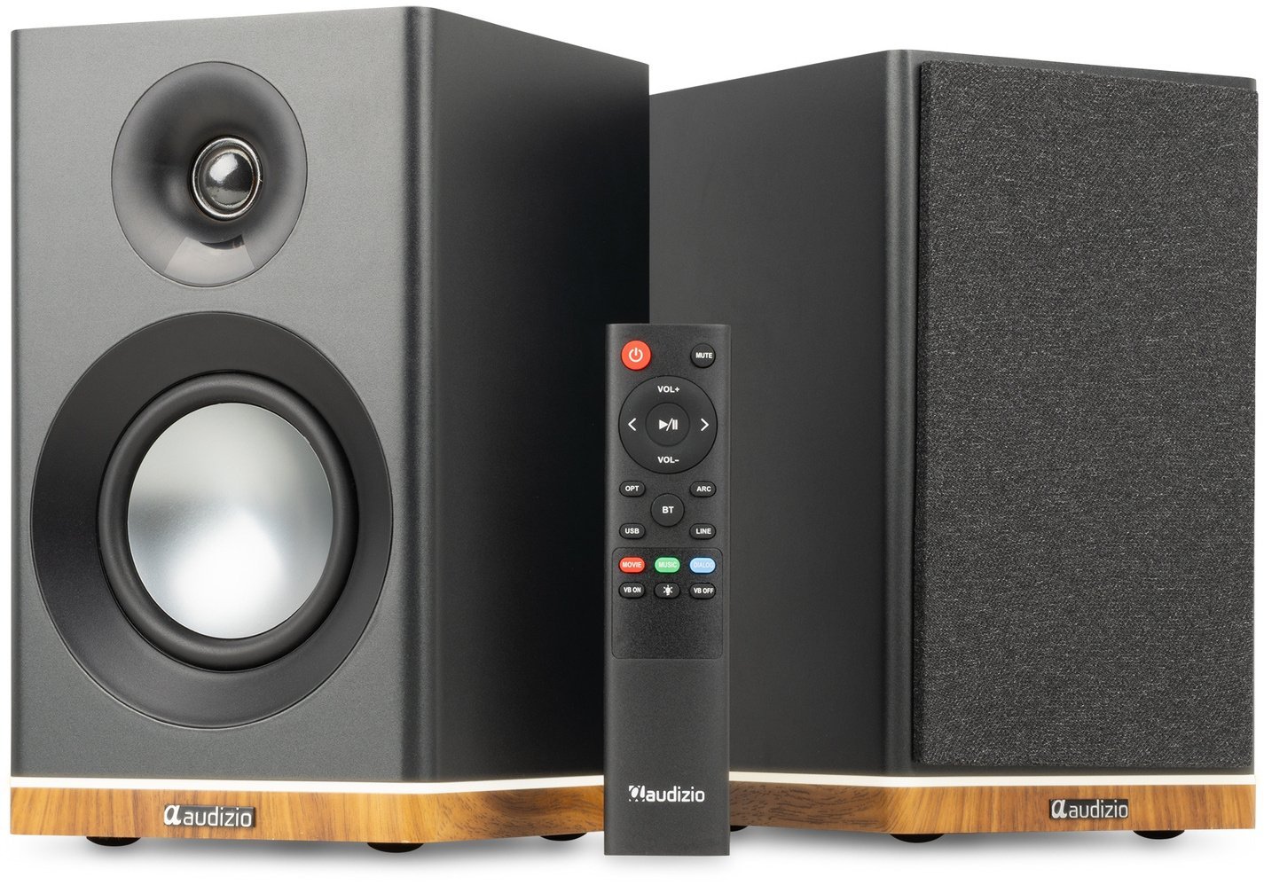 Głośniki komputerowe Audizio Zestaw aktywnych głośników multimedialnych KS12 80 W BT czarne Audizio one size