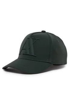 Armani Exchange Czapka z daszkiem 954079 CC518 UB001 Czarny - Czapki męskie - miniaturka - grafika 1