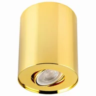 Lampy sufitowe - Auhilon Pilaros Gold Plafon LS-DW001-ZŁOTA - miniaturka - grafika 1