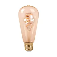 Żarówki LED - Eko-Light Żarówka FILAMENT LED ST64 E27 4W ciepła 3000K łezka spirala gold ML556 - miniaturka - grafika 1