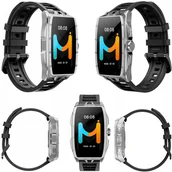 Smartband - Smartwatch IMIKI Master Band Srebrny - miniaturka - grafika 1