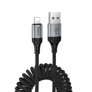 Kabel USB C do Lightning Hoco PD 27W 1,5 m X121 czarny - Kable USB - miniaturka - grafika 1
