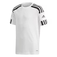 Koszulki dla chłopców - adidas adidas Chłopięce Squad 21 Jsy Y T-shirty Czarny, biały 6 Years GN5738 - miniaturka - grafika 1