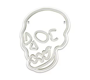 Forever PLEXI LED Czaszka 1 FPNE07 - biały - Lampy pozostałe - miniaturka - grafika 1