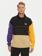 Bluzy męskie - Colourwear Bluza Bloc Half Zip 70102538 Czarny Regular Fit - miniaturka - grafika 1