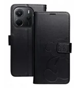 Etui i futerały do telefonów - Kabura MEZZO Book do XIAOMI Redmi Note 14 4G GLOBAL - 164,84mm x 78,15mm x 8,16mm teddy bear czarny - miniaturka - grafika 1