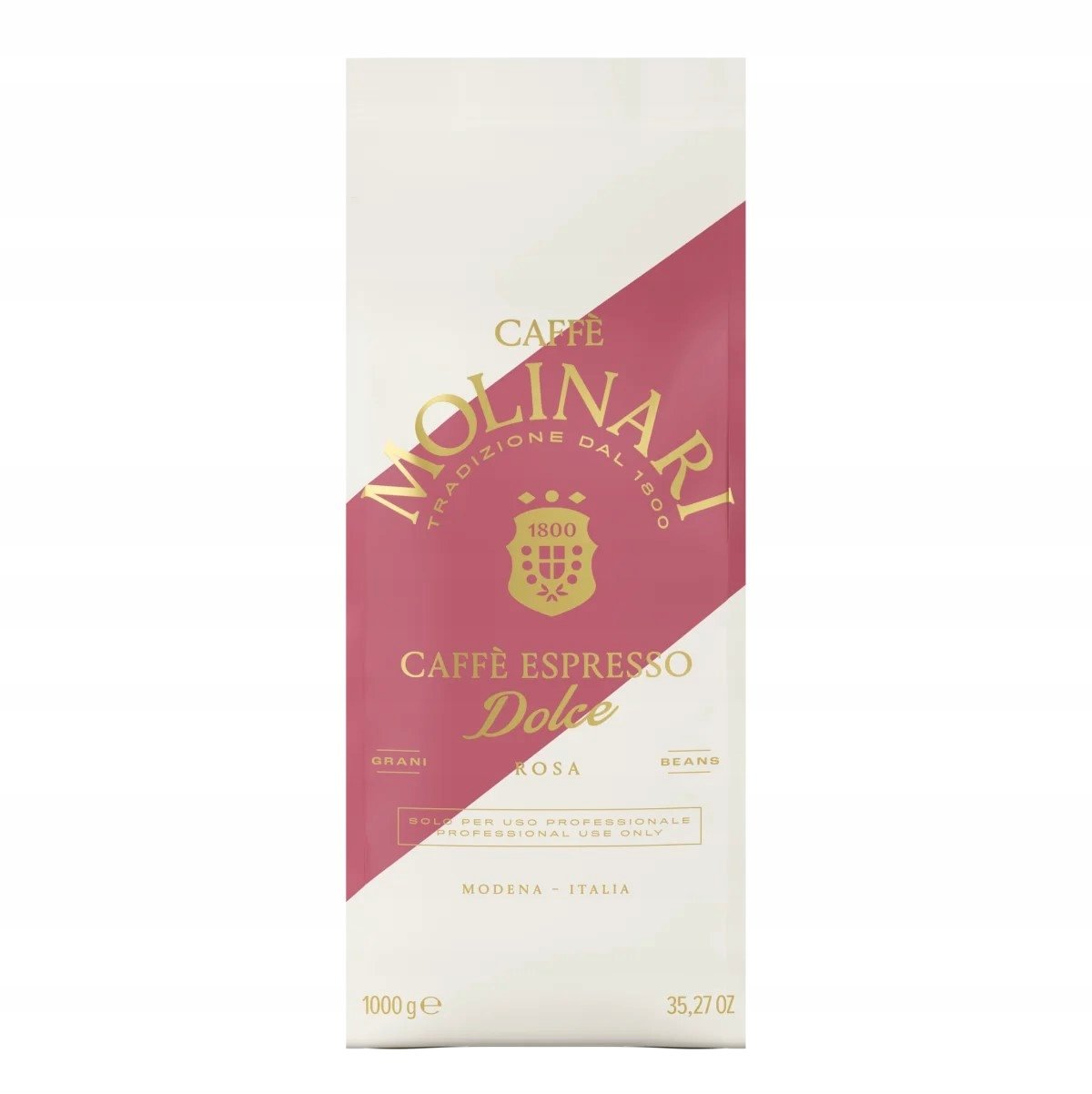 Molinari Kawa ziarnista mieszana Dolce Rosa 1000g